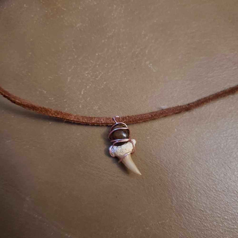 Jem and Bone Necklace